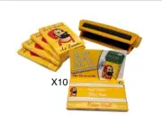 10 X Booklets Of ZIG-ZAG Yellow Double Cigarette Rolling Papers