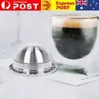 For Nespresso Vertuo Stainless Steel Reusable Refillable Coffee Pod Capsules