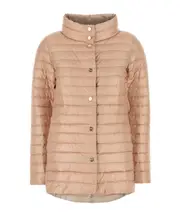 Herno Reversible Button-Up Down Jacket IT40,IT44,IT48 Nude