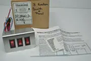 NEW STAR WARNING SYSTEMS Signal Strobe Light 3 Switch Panel SP3860-3 12VDC