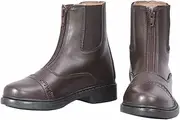 [TuffRider] Children's Starter Front Zip Paddock Boots | Kids Equestrian Horse Riding English Boots