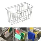 Stainless Steel Kitchen Sink Caddy Tidy Storage Holder Rack Organizer Hanging AU