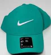 Nike Dri-FIT Club Structured Swoosh Hat SIZE M/L (Clear Jade) FB5625-335 Cap