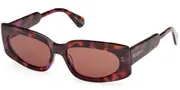 Max & Co. MO0114 55E Men's Sunglasses Tortoiseshell Size 55