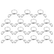 15 Pcs Fuel Line Hose Tubing Spring Clips 7.5mm Water Pipe Spring Clip Clamps