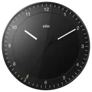 BC17B Classic Large Analogue Wall Clock, Black - BC17B