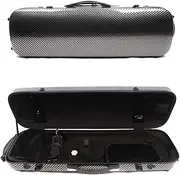 4/4 New violin Case Carbon fiber Fiberglass Oblong case Strong Light Full size music Sheet Bag (caseb1)