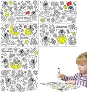 Drawing Paper for Kids - 118×11.8 Inch Drawing Painting Paper | Toddler Art Supplies, Early Educational Toys for Kids, Art Paper Roll with Sticky Back for Painting