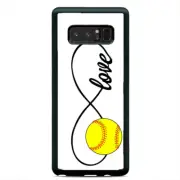 Infinity Softball Love Case Cover For Samsung Galaxy S23 S22 Plus Ultra S21+ S20