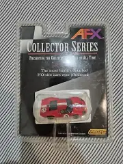 AFX Tomy GT40 MKII, Red / White Stripes #3, Mega G Chassis, Collector Series