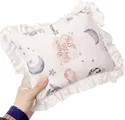 AIMALL 11x13.4 Inch Pure Cotton Lace Small Dog Pillow, Double-Sided Pet Sleeping Cushion for Cats and Dogs, Soft Plush and Breathable Cotton Design