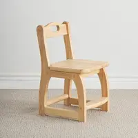 在飛比找樂天市場購物網優惠-實木兒童椅簡約現代矮凳家用靠背小凳子木質板凳學習餐椅寶寶換鞋