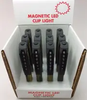 Green OR White LED Magnetic Camo Camouflage Flashlights Set of 12