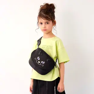 ✈️日本代購ANNA SUI mini 🇯🇵 15週年紀念款 品牌經典貓臉刺繡 櫻桃內襯 單肩包/斜背包/隨身包 兩色