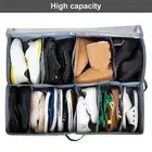 Shoes Container Moisture-resistant Reinforced Handle Stackable Under-bed Shoes