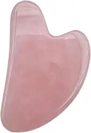 Rose Quartz Powder Crystal Jade Roller Massage Spa Pink Face Gua Sha Natural Stone Guasha Beauty Tool Lift Up(Style-f)