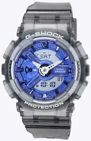 Casio G-Shock GMA-S110TB-8A Blue Dial Analog Digital Sports 200M Watch