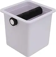 STOBOK 1Pc Coffee Grind Bin Durable Coffee Grounds Container for Espresso Machines Stable Performance for Coffee Shops Home Kitchens and Bars