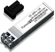 YunvoFib 10Gbps Single Mode Module Duplex LC 1310nm 20km LC SFP+ Transceiver