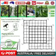 Elastic Scrog Trellis Net Plant Support Netting Grow Tent with Hooks 13 Sizes