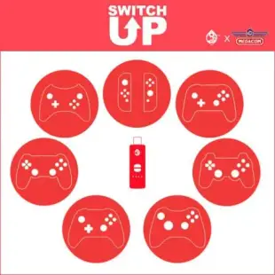 【MEGACOM】Switch Up - NS專用手把轉接器｜用PS5 PS4 XB1 XSX有線&無線手把玩NS