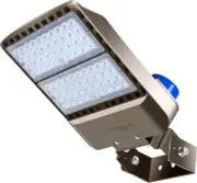 LEDMO LED Parking Lot Lights Adjustable Trunnion Mount 200W Dusk to Dawn Outdoor