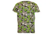 Minecraft Boys Zombie Creeper All-Over Print T-Shirt (Green) - UTNS5977