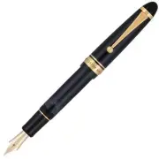 Pilot Fountain Pen Gift Set Custom 823 Smoke Black Resin Finish, Broad Nib 60490