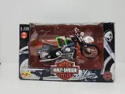 Maisto Harley Davidson Motorcycle Blue 1998 FXSTS Springer Softail 1:18 Series2