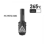 Flashforge 3D Printer 0.4mm 265℃ Nozzle Assembly For Adventurer 3 /4 Series