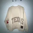 Travis Scott Cactus Jack UT Texas Longhorns Cream Sweater Small