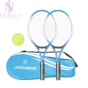 21'' Tennis Racket Set with Bag Rackets for Beginners & Youth Outdoor Play 2Pcs