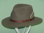 AKUBRA BANJO PATERSON PREMIUM FUR FELT AUSSIE TOWN AND COUNTRY HAT
