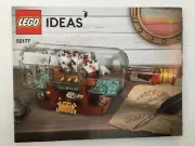 NEW INSTRUCTION BOOK ONLY Lego ideas ship in a bottle 92177 NO BRICK NO PARTS
