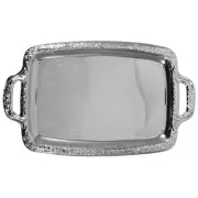 Rectangular Silver Tray Bread Nordic Style Environment-friendly