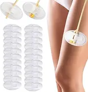 Catheter Stabilization Device, Extra Large Catheter Leg Bag Leg Strap Support for Peg/G/J Feeding Tubes, Breathable Foam Anchor Hook and Loop Adhesive, Catheter Supplies 20pcs (20 Pcs)
