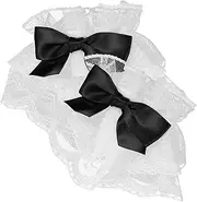 [TINEASUR] Fashionable Lace Wrist Cuffs Women Lolita Accessories Dress Accessories for Women Hand Cuffs