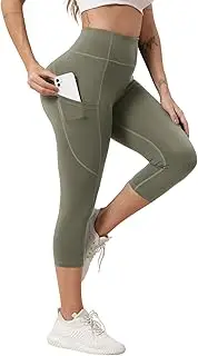[LEDIFUN] Women Yoga Pants, Army Green, Small