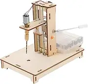 GLSTOY 1 Set DIY Mini Bench Drill Kit Compact Drilling Machine for Crafts and Science Projects Reliable Design for Accurate Drilling for Woodworking and Education