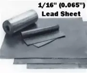 DrillSpot 1/16" x 24" x 24" ASTM B749-97 / QQL-201 Grade B Lead Sheet