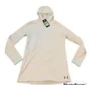 Under Armour Coldgear Fitted Hoodie Shirt Size Medium 1320814-100