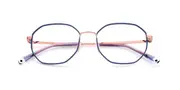 Paradigm 21-01 Azure Men's Glasses Blue Size 51 - Private Health Rebate - Blue Light Block Available
