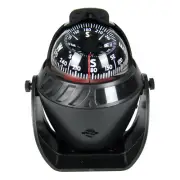 Marine LED Navigation Compass for Sail Ship Vehicle Car Boat Black Electronic