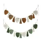 Bohemian Crafts Macrame Leaves Wall Hanging for Living Room Wedding Bedroom