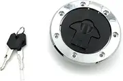 Motorbike Ignition for Kawasaki for ZX6R for ZX7R for ZX9R for ZX7RR for ZZR400 Motorcycle Ignition Switch Fuel Gas Cap Cover Seat Lock Keys Ignition Switch(Tank Cap Lock)