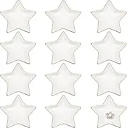 Shappy 12 Pcs Ceramic Jewelry Tray 4.5 in Ring Dish Bulk Decorative Trinket Dish for Bridal Shower Weddings Birthdays Gifts