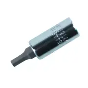 Wiha 71386 Hex Inch Bit Socket, 1/4" Square Drive, 1/4" x 38mm