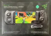 Razer Mobile Gaming for Android Kishi Controller with Hammerhead Earbuds - (B15)