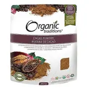 Organic Traditions Cacao Powder, 454 Grams