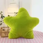 Luxurious Throw Pillow Exquisite Workmanship Soft Furry Star Cushion